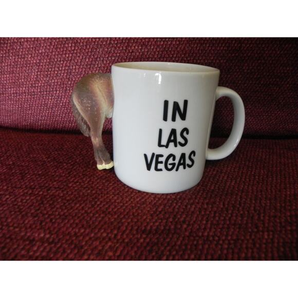 Vintage "I Lost My Ass in Las Vegas" Mug Travel Souvenir - Picture 2 of 6